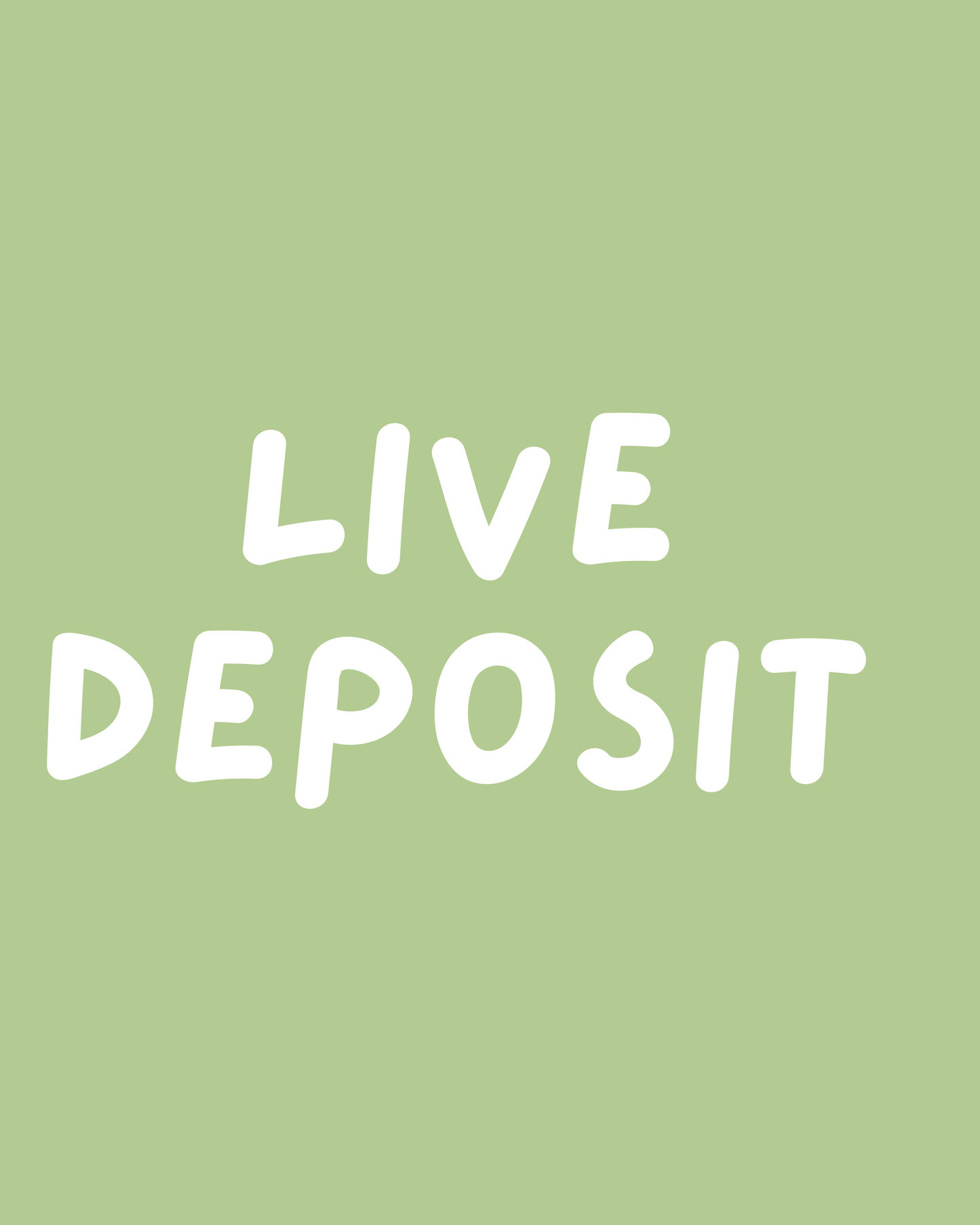 Live Sale Deposit