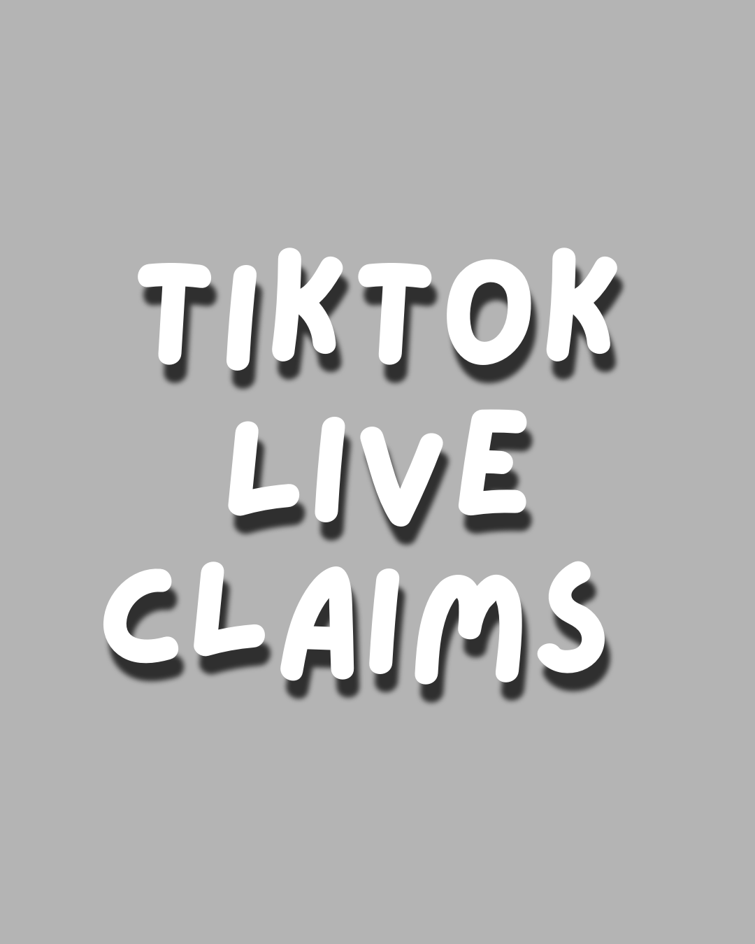 TikTok Live Claims